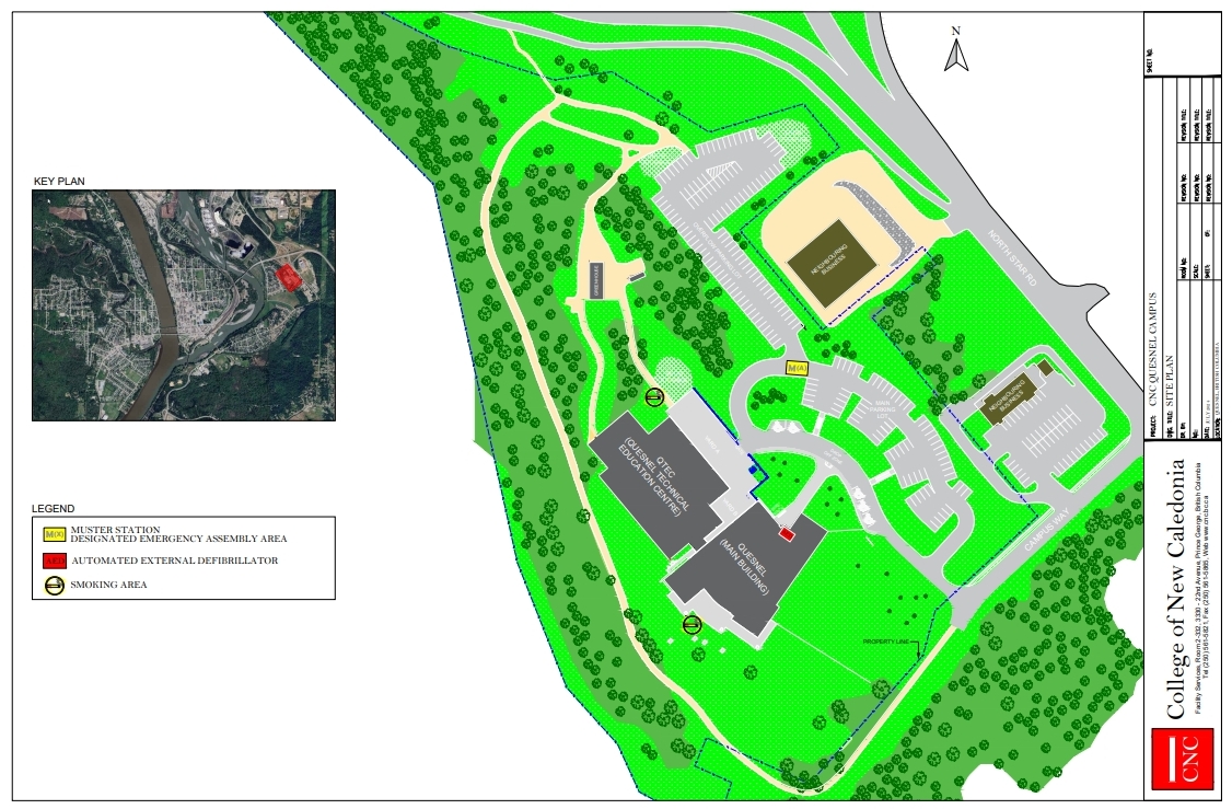 Quesnel Campus Map