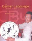 The Carrier Language Book Cover