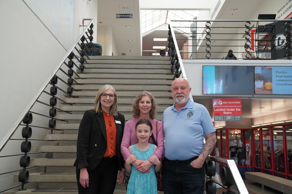 Adey Family on stairs