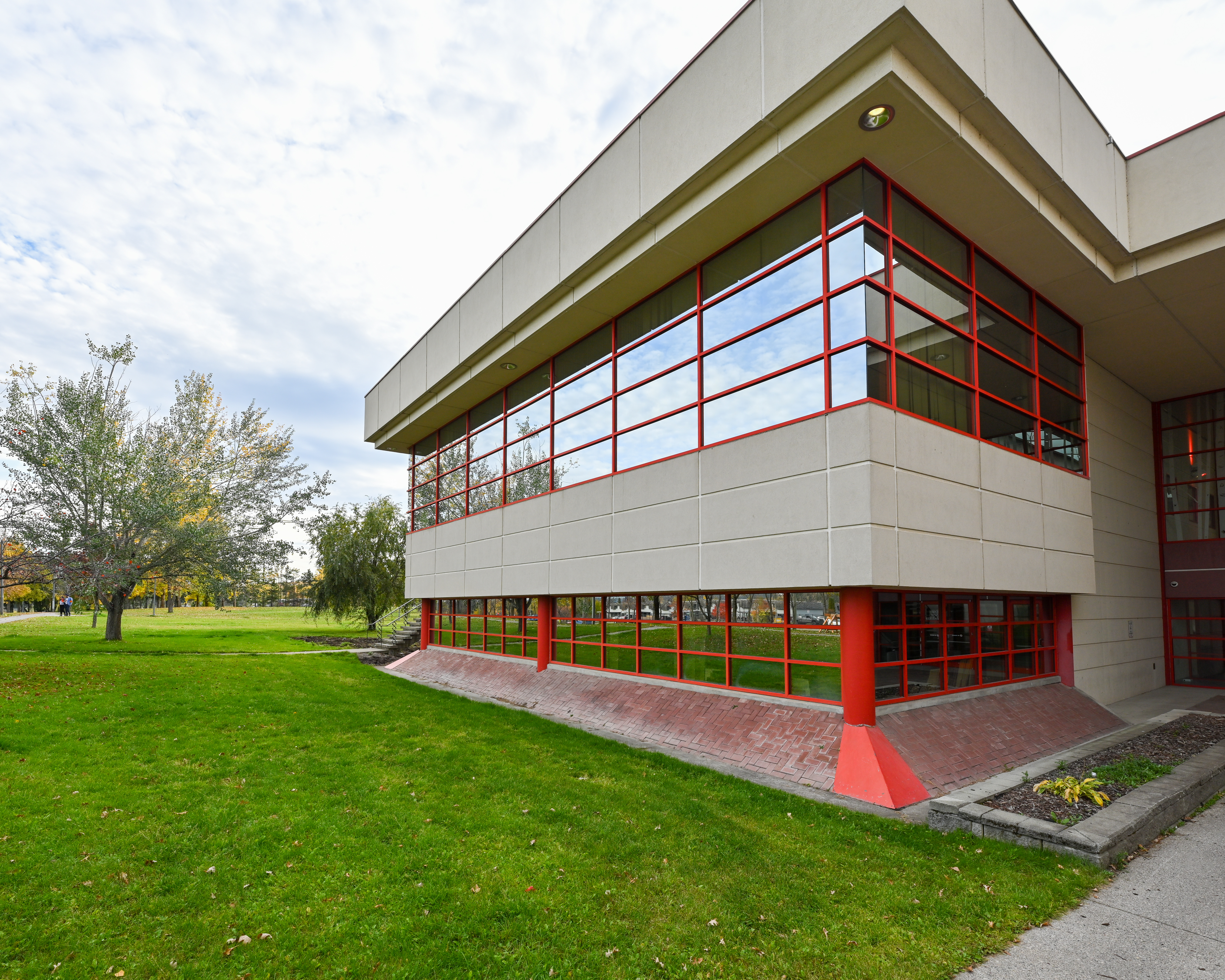 Prince George Campus East Entrance Windows