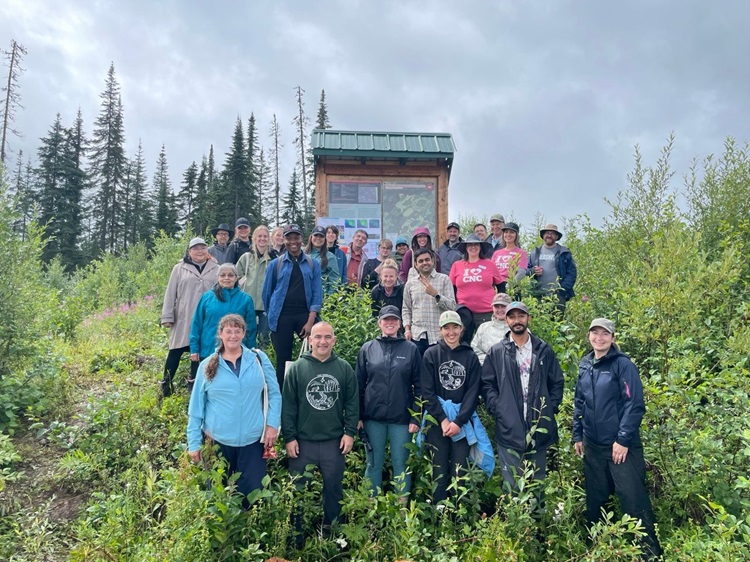 2024 Research Forest Tour with CNC employees