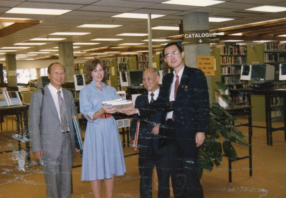 1985 - Delegation from Taiwan
