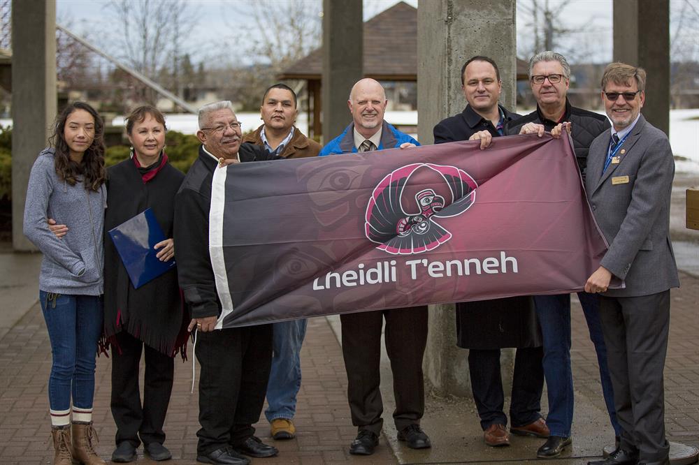 2017 - Lheidli Tenneh Flag Raising