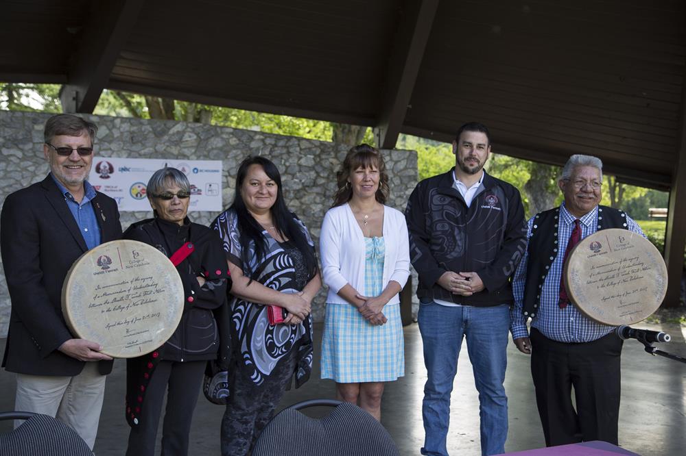 2017 - MOU with Lheidli Tenneh