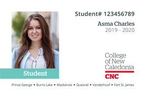 CNC Student ID Sample CNC Student ID Sample