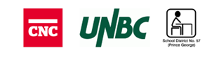 CNC UNBC and SD57 Logos