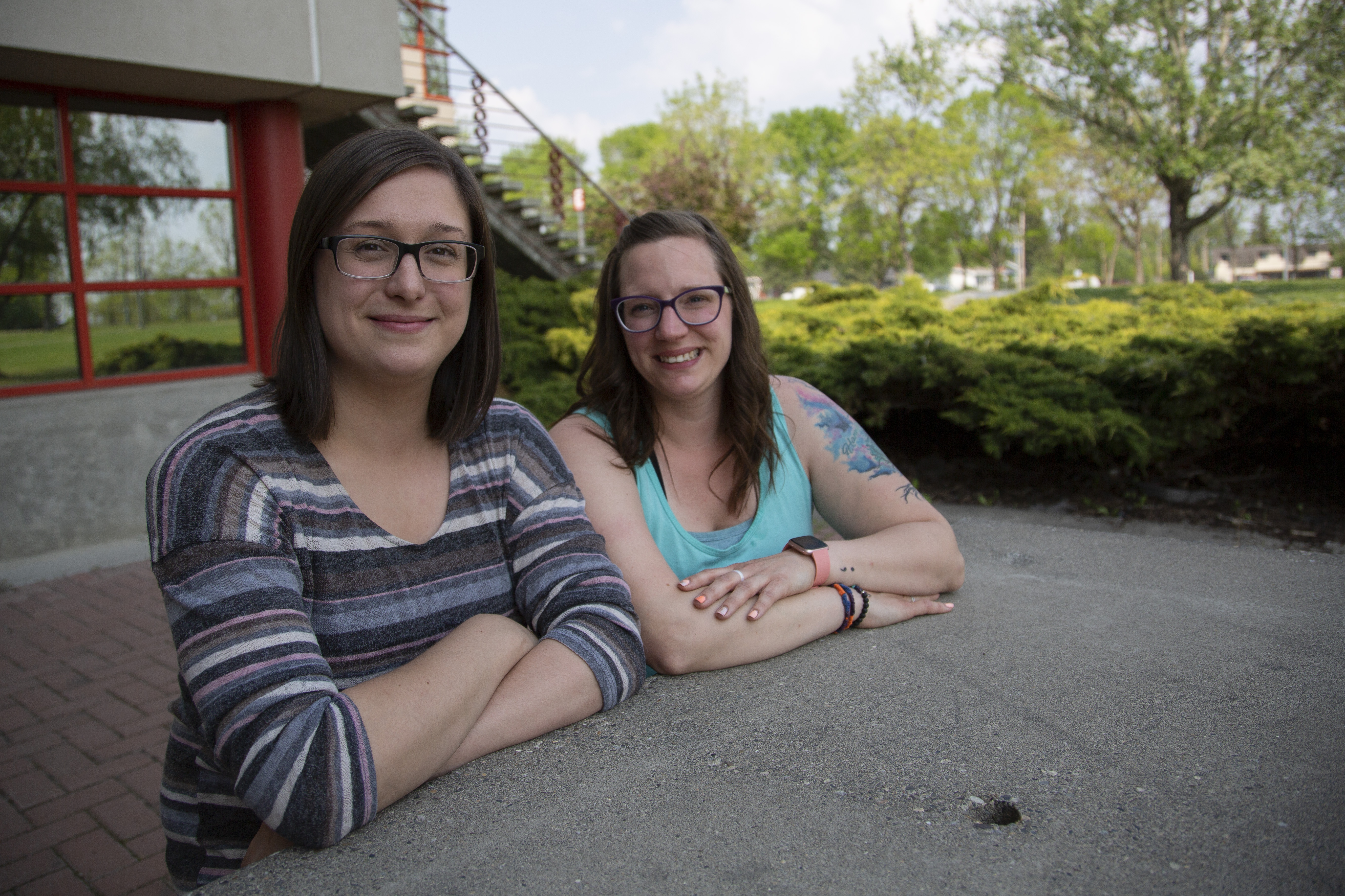 Ashley and Lisa Best friends find shared passion