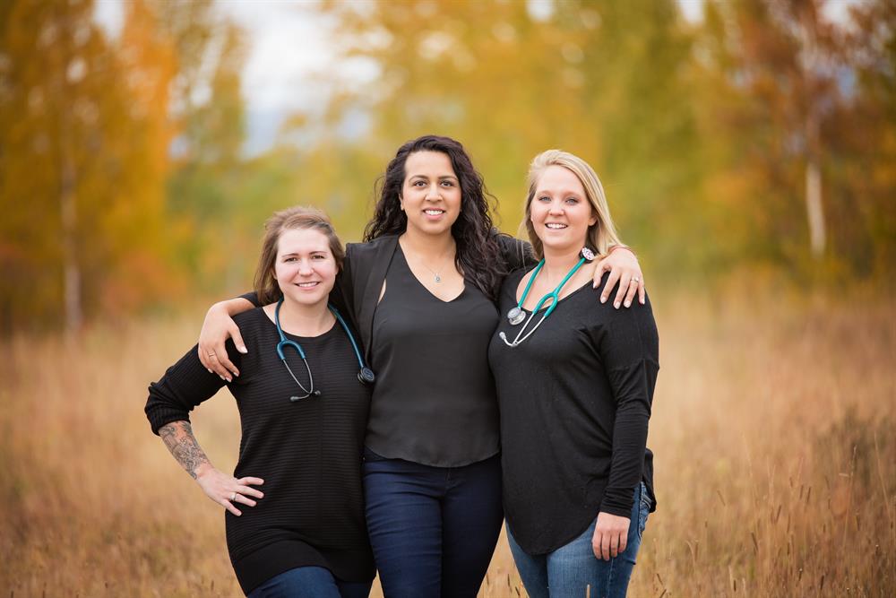 Three Nursing Students