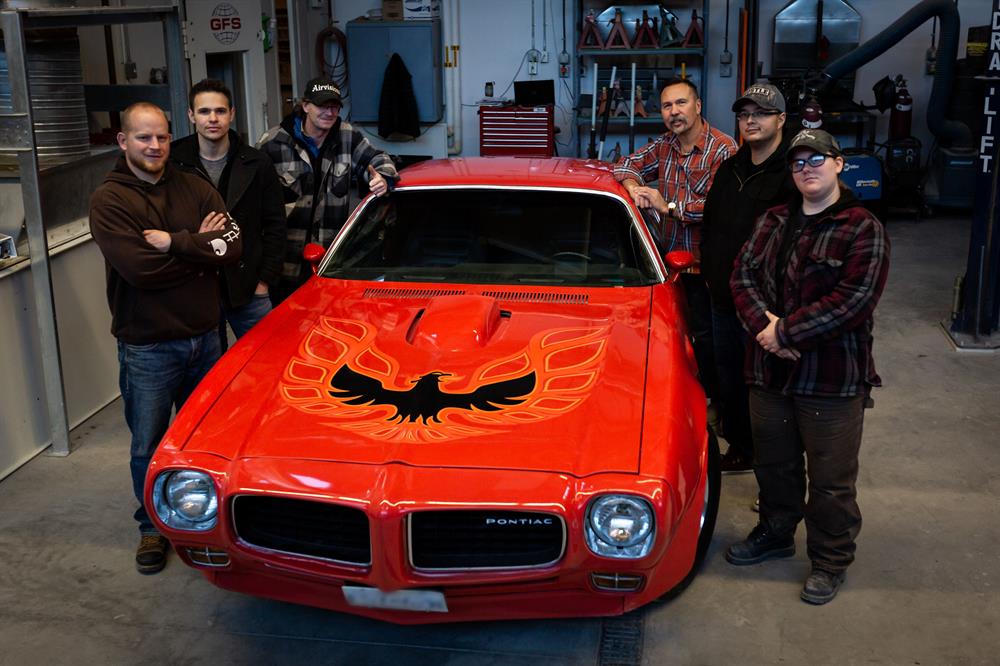 CNC students restore vintage muscle car