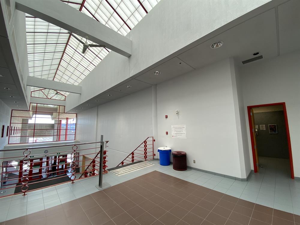 Front Entrance PG Campus Top of the Stairs