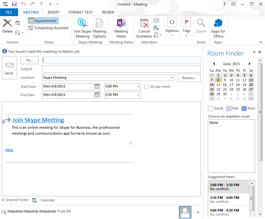 Skype for Business Meeting Skype for Business Meeting